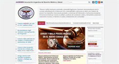 Desktop Screenshot of aademes.org